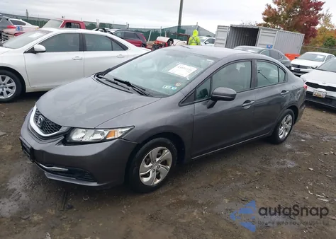 2015 Honda Civic Lx from USA, damaged, VIN 19XFB2F58FE296839